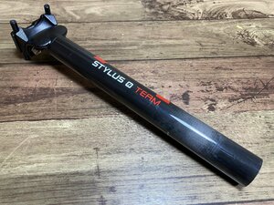 HJ146 3T STYLUS 0 TEAM カーボンシートポスト 赤 265mm Φ27.2 ※カット済み