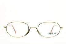 デッドストック EASTBOY EB-305 50-20 一山風 オーバル メガネ サングラス フレーム 日本製 ヴィンテージ アンティークゴールド_画像1