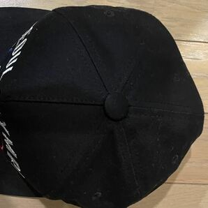 1988 韓国 ソウル オリンピック コットン スナップバック 黒 国際 ビンテージ キャップ 帽子 ワールド 記念 アメリカン スタイル 古着の画像3