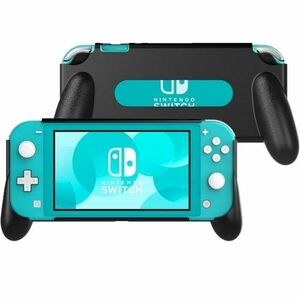 ニンテンドー スイッチライト スタンドホルダー 滑り止め 手触り良い 着脱簡単 任天堂スイッチLite 専用 軽量 Black