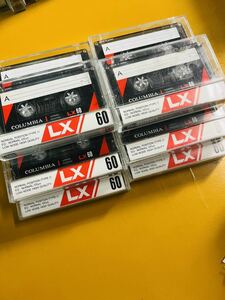 1円スタート　COLUMBIA LX60 カセットテープ　中古　コロンビア LX 60 10本セット 