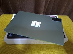 【美品】xiaomi Redmi Pad Mint Green 4GB RAM 128GB ROM TPUケースおまけ タブレット グリーン