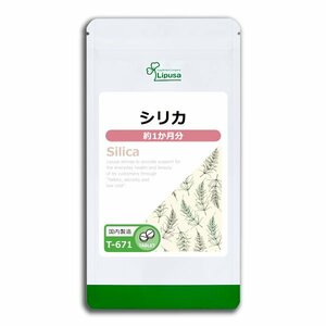 シリカ　約１か月分（60粒）　リプサ 　　　ミネラル　コラーゲン　　　送料無