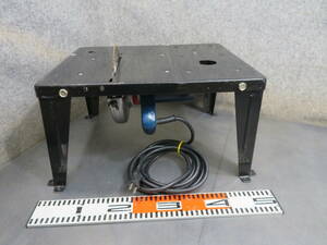 　(DD-100)　木工用作業台　RYOBI丸鋸付き　USED　