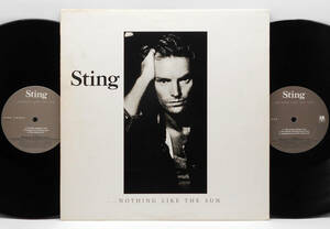 ★良盤 US ORIG 2LP★STING(THE POLICE)/...Nothing Like The Sun 1987年 MASTERDISK刻印 音圧凄 インサート付 Englishman In New York収録