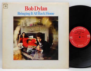 ★良盤 US MONO盤 1960年代プレス LP★BOB DYLAN/Bringing It All Back Home 1965年 2EYEラベル 音圧＆音抜最高 Mr. Tambourine Man 収録