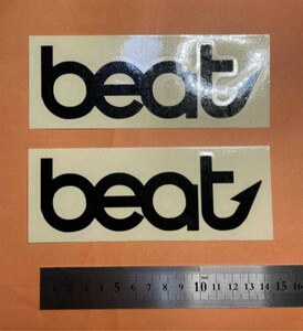 釣り　フィッシング　ビート　beat 切り文字ステッカー　カッティングステッカー　防水仕様　ドレスアップ　カスタム