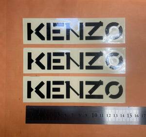 ファッション ケンゾー KENZO 切文字ステッカー 防水仕様 ワンポイント ドレスアップ