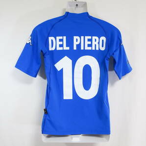 イタリア 代表 #10 DEL PIERO デルピエロ 2000 ホーム ユニフォーム カッパ KAPPA ITALY ITALIA サッカー シャツの画像2