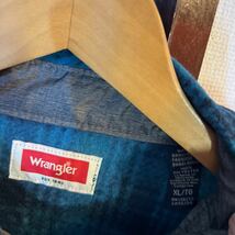 フリースシャツ　長袖　アウトドア ビックサイズ XL 6枚セット　ラングラー アメリカ古着　wrangler チェック含む　1円スタート_画像9