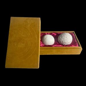【福1211-17】【1円〜】ミネラル岩石　活水ボール　波動ボール、磁器ボール　中古現状品