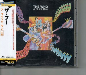 【送料無料】ザ・フー /The Who - A Quick One +10【超音波洗浄/UV光照射/消磁/etc.】リマスター/+ボートラ/'60s UKビートポップス