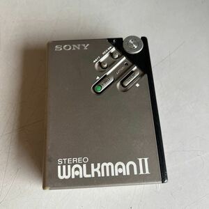 E87 レタパ520円発送　中古　 SONY ソニー WALKMAN STEREO CASSETTE PLAYER WM-2 カセットウォークマン カセットプレーヤー 現状品