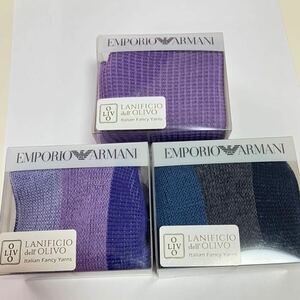 EMPORI ARMANI エンポリオアルマーニ　紳士ソックス3足組 25〜27 ①