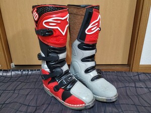 【24.5-25.0】アルパインスターズ TECH ６オフロードブーツ バイク ライディング ライダース　テック６ バイク ライディング ライダース