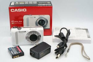 CASIO デジタルカメラ EXILIM EX-ZR500WE ホワイト