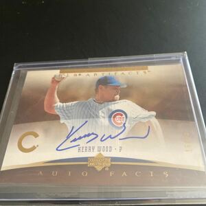 2005 UD ARTIFACTS KERRY WOOD autograph auto upper deck ケリー　ウッド　サイン　直書き　15枚限定ラストナンバー