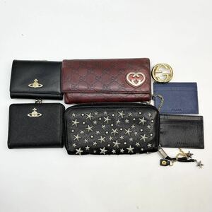 7点まとめ 美品 財布 パスケース ベルト ■GUCCI■Vivienne Westwood■ JIMMY CHOO■PRADA グッチ プラダ ヴィヴィアン ジミーチュウ 