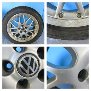 Volkswagen VW フォルクスワーゲン BBS ＲＳ７７１ オプション アルミホイール 16インチ 5穴 PCD100 ６．５Ｊ ４２ 中古の画像5