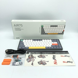 【中古】2022/NuPhy/Air75/薄型メカニカルワイヤレスキーボード/茶軸[249105061045]