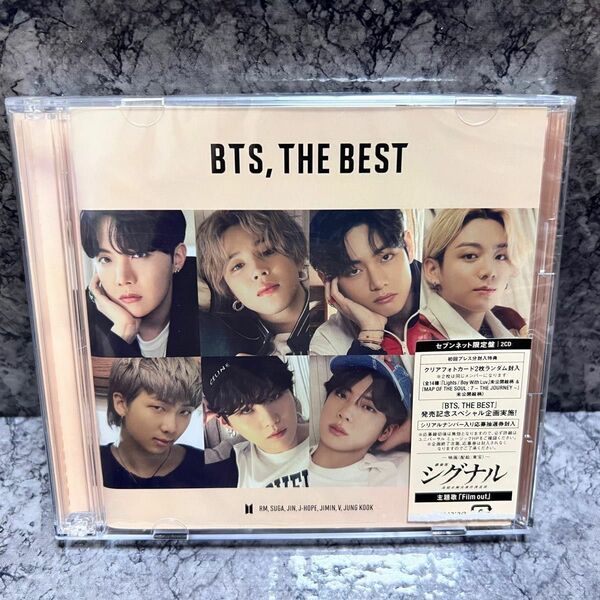 未使用】BTS ,THE BEST ゼブンネット限定盤CD【公式2枚組アルバム