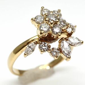 WALTHAM(ウォルサム)◆K18(750) 天然ダイヤモンド リング◆N 3.7g 10号 diamond ジュエリーjewelry 指輪 ED1/ED9