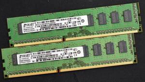 8GB (4GB 2枚組) PC3-10600E DDR3-1333 ECC 1.5V 2Rx8 両面実装 240pin ECC Unbuffered DIMM SEC(Samsung) Cisco SMART (管:SA5608