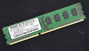 4GB 1枚 PC3-10600 PC3-10600U DDR3-1333 240pin non-ECC Unbuffered DIMM 2Rx8 MV-D3U1333-4G (管:SA5592