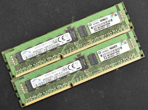 8GB (4GB 2枚組) DDR3L PC3L-10600R DDR3L-1333 REG 1Rx4 240pin ECC Registered サーバー MacPro向け Samsung (管:SA5335