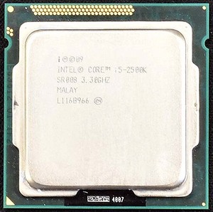 Intel Core i5-2500K 3.3GHz (最大3.7GHz) SR008 LGA1155 Socket1155 Sandy Bridge (動作確認済 中古品) (管:SAC10 