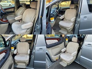 新Y管理74346 2003Alphard ANH10W】★助手席 ウェルキャブ リフトアップ Seat remote controlincluded 取説無し 動作確認済み★トリム FB07