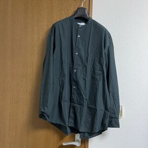 graphpaperグラフペーパー22ss BROAD L/S OVERSIZED BAND COLLAR SHIRTシャツ新品同様バンドカラー