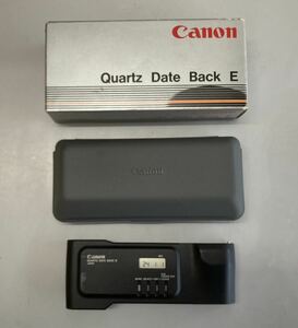 【箱・説明書付】キヤノン　クォーツデートバックE Canon QUARTZ DATE BACK E