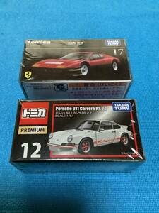 トミカプレミアム☆ポルシェ911＆512BB 2台セット♪