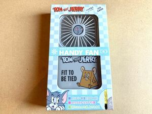 トムとジェリー モバイルバッテリー ハンディファン TOM&JERRY USB充電式 HANDY FAN