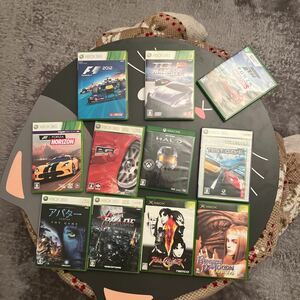 XBOX　PANZER　DRAGOON　ORTA SOUL CALIBERⅡ NINJA BLADE アバター　FORZA HORIZON PRG4 TEST DRIVE F1 2012 XBOX ONE