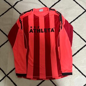 ATHLETA プラクティスシャツ アスレタ フットサル　長袖　 サッカー　160cm