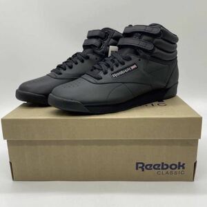 【25cm】新品 Reebok Classic F/S HI BLACK リーボック フリースタイル ハイカット ブラック スニーカー (2240) 2961