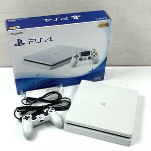 SONY PlayStation 4 CUH-2200AB02 500GB グレイシャーホワイト 元箱付き PS4 ソニー【欠品あり】北TO3