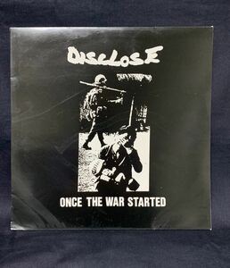 レア DISCLOSE HAKUCHI ONCE THE WAR STARTED/The Age Of Confusion SPLIT LP LOVE&HOPE RECORDS CRUST ハードコア PUNK レコード 委託品