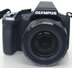 【R1-338】 OLYMPUS STYLUS SP-100EE コンパクト デジタルカメラレンズ 50× WIDE OPTICAL ZOOM 4.3-215mm 1:2.9-6.5 充電器 箱付き 通電OK