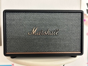 美品★Marshall/マーシャル　ワイヤレススピーカー★Acton III/アクトン3★Black/黒★Bluetooth/Marshall公式ストア購入★保証あり