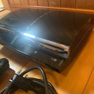 【SONY】 PS3 CECHA00 初期型 60GB 本体 プレステ3 PS2 PS1 互換 DVD ブルーレイ ゲームソフト 稼働品 レア 希少 ゲーム機 PlayStation 3