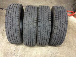 205/75R16 113/111L LT ダンロップスタッドレス LT03M 中古4本セット 2022年製！ 格安即決！