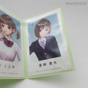 【送料無料／新品】BLUE REFLECTION TIE/帝 生徒手帳風ブロマイドアルバム / PS4 Switch プレミアムボックス 同梱特典の画像4