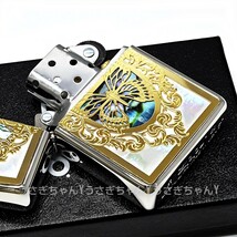 zippo☆アーマー☆両面☆combi shell☆蝶☆GD☆ジッポ ライター_画像3