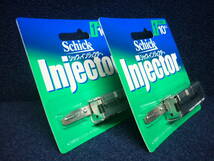 新品　送料無料　2個セット　シック　インジェクター　1枚刃替刃　10枚入　　品番 S-10　Schick　Injector_画像8