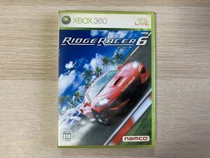 Xbox360 ソフト リッジレーサー6 【管理 16771】【B】