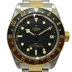 [.]chu-da- Tudor black Bay GMT S&G 79833MN SS YG black self-winding watch men's wristwatch 2023 year man 