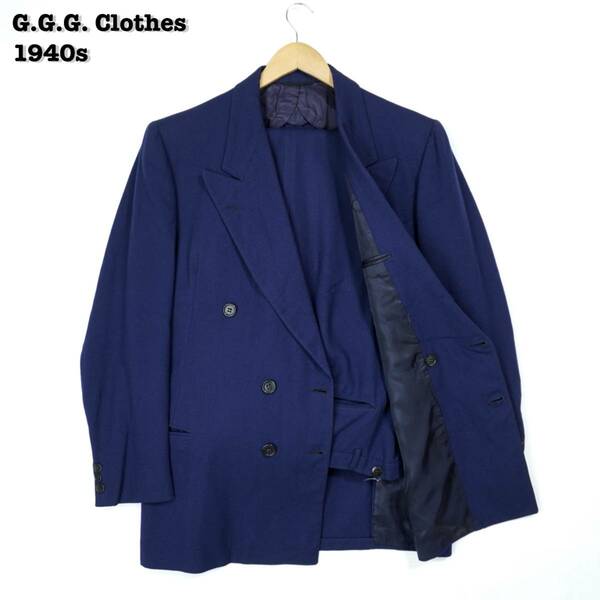 G.G.G. CLOTHES SUITS SETUP 1940s 304169 Vintage ヴィンテージ 1940年代 ユニオンメイド スーツ ヴィンテージスーツ